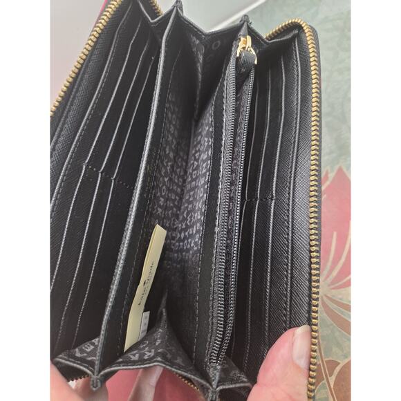 Kate Spade Poppy Neda Zip-around Wallet Clutch Multi Pocket Organizer - Picture 6 of 11